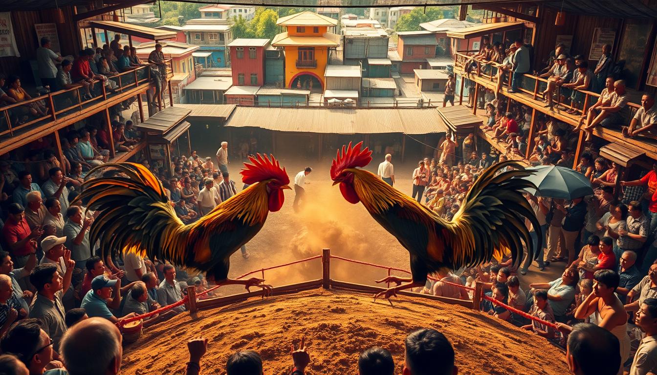tayangan sabung ayam langsung