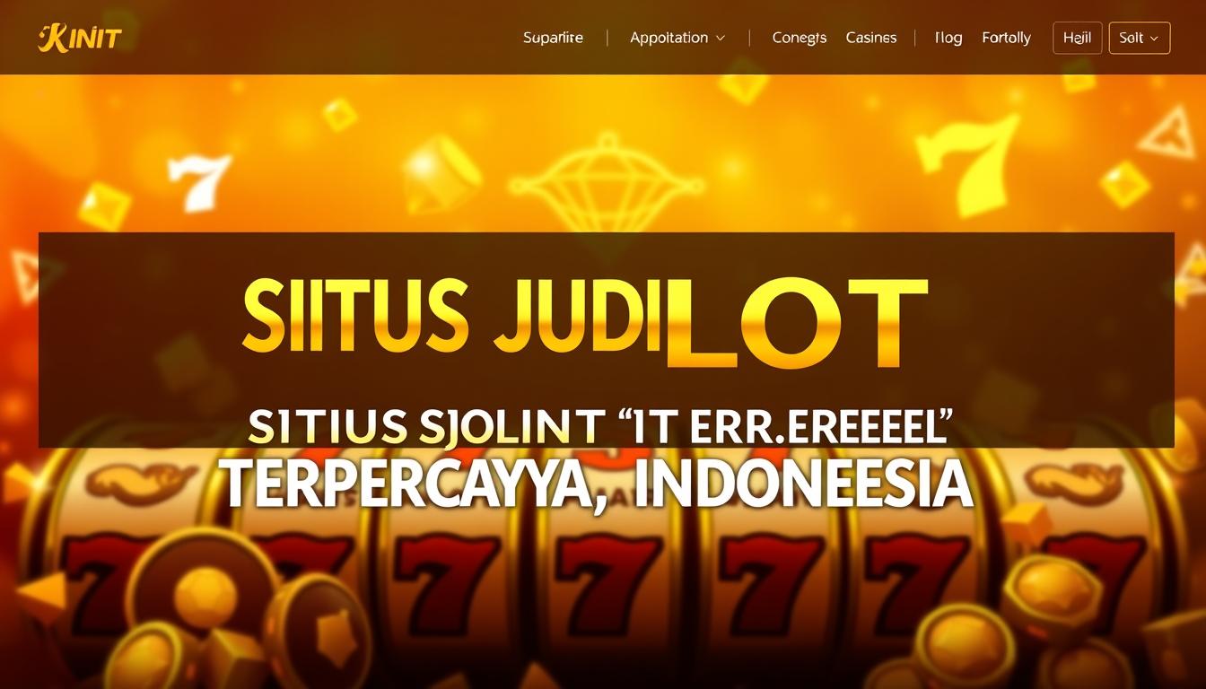 situs judi slot online terpercaya